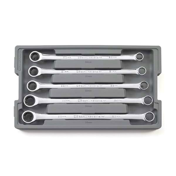 Kd Tools Metrc Add On Ratcheting Wrench Set, 5pcs. 85987